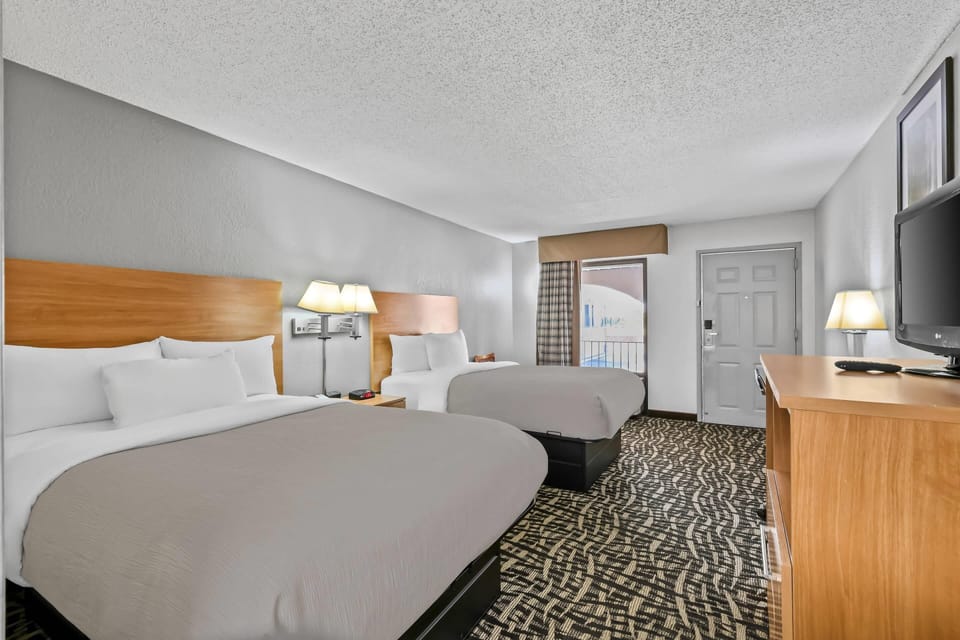 Blackout drapes, iron/ironing board, WiFi (free), bed sheets