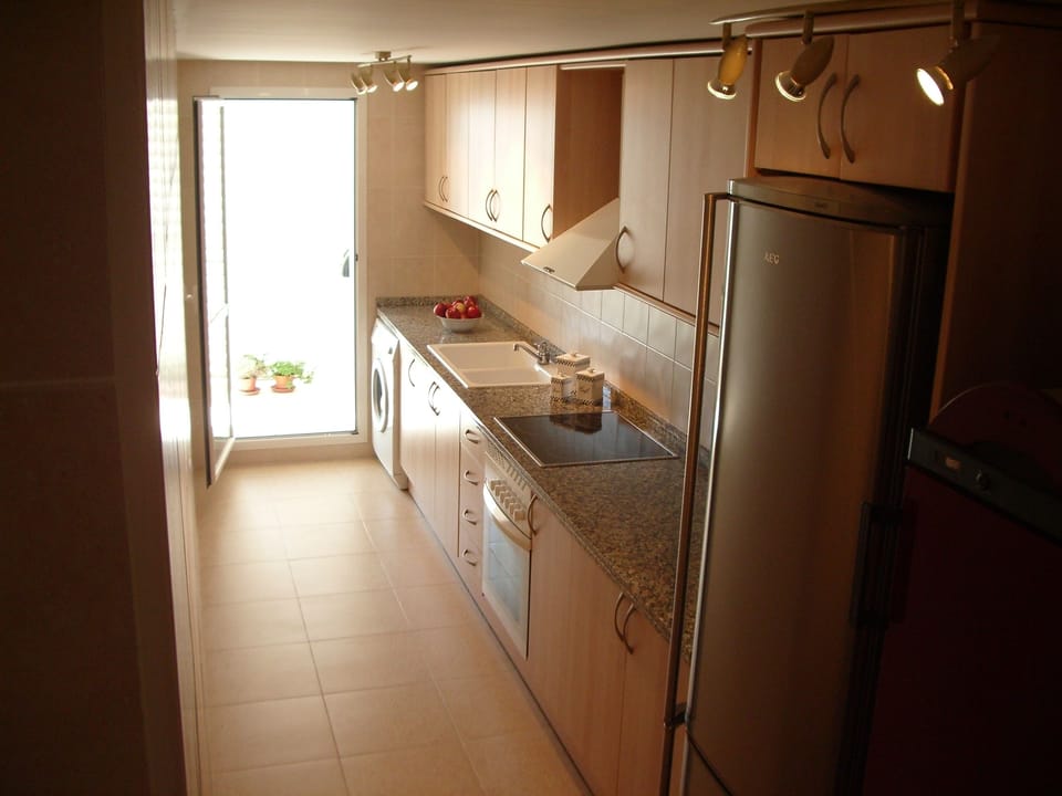 Penthouse, 2 Bedrooms, 2 Bathrooms | Private kitchen | Full-size fridge, microwave, oven, stovetop