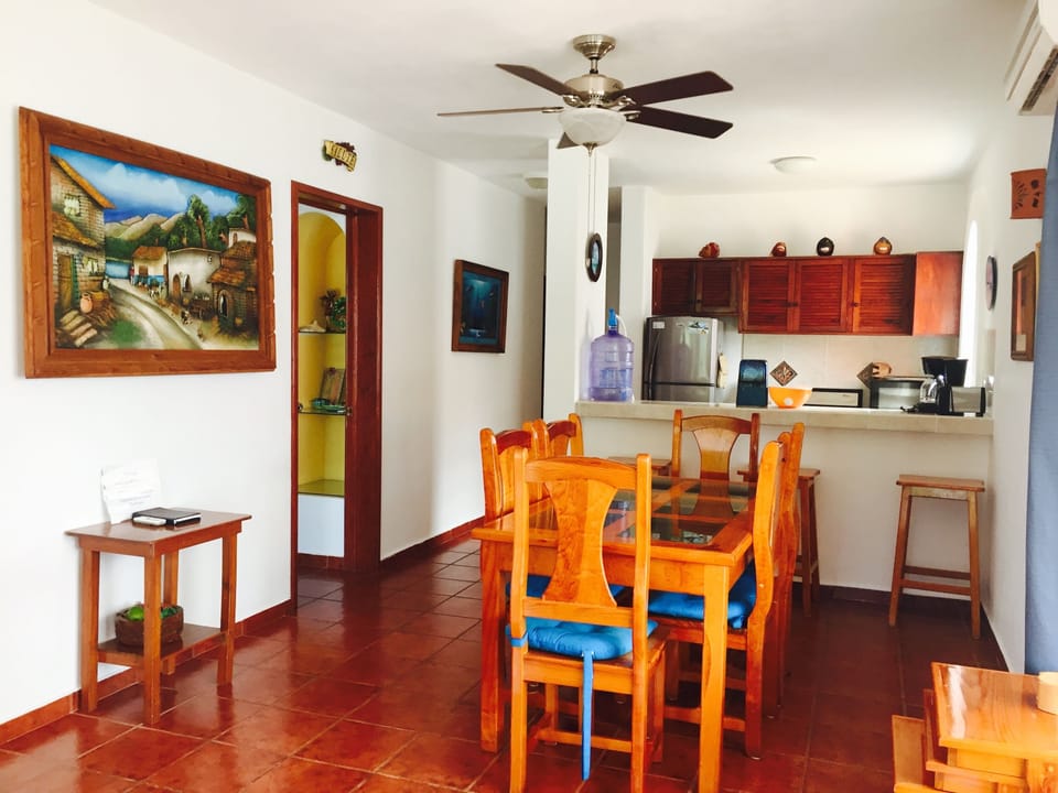 Dining room and Kitchen
