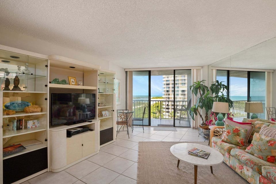 Living Room with Slider to Lanai