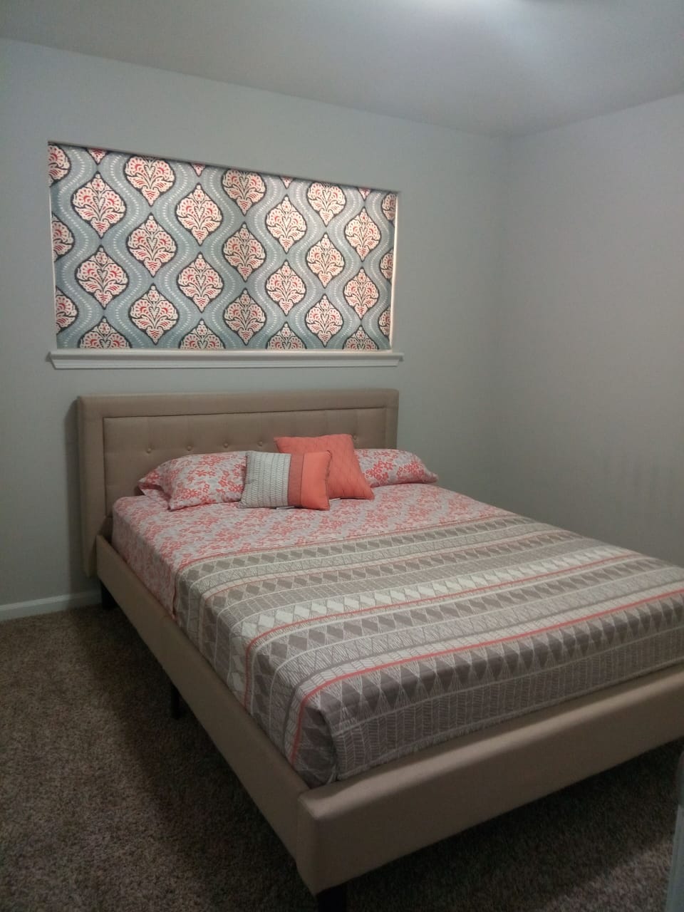 3rd bedroom with queen mattress.