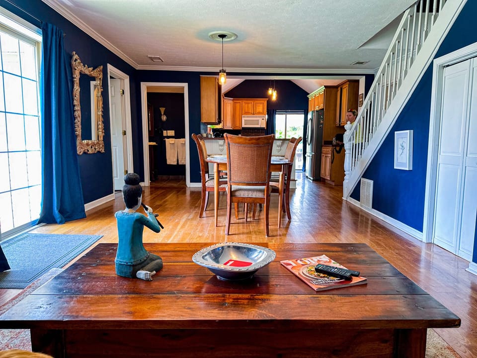 View from living area.