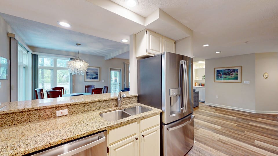 Kitchen with Pass-Through Window