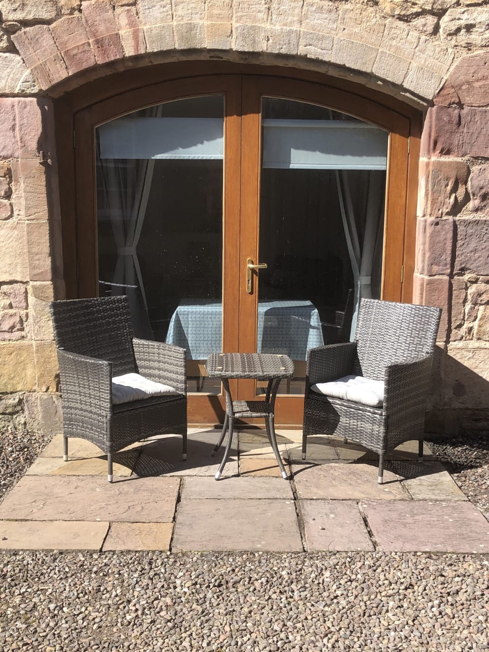 Patio area.