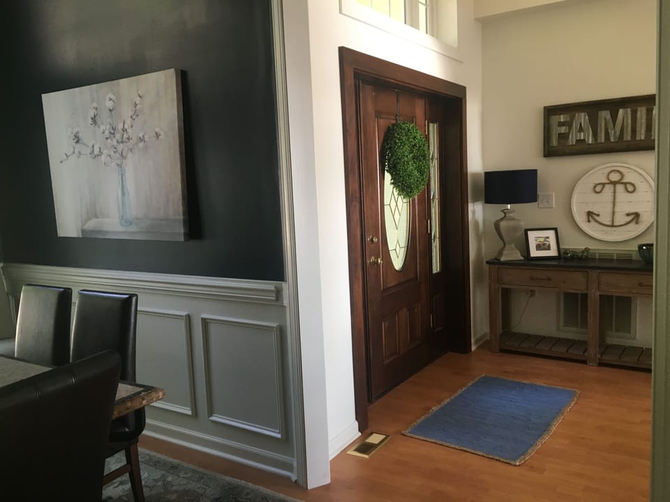 View into Foyer & Dining Room