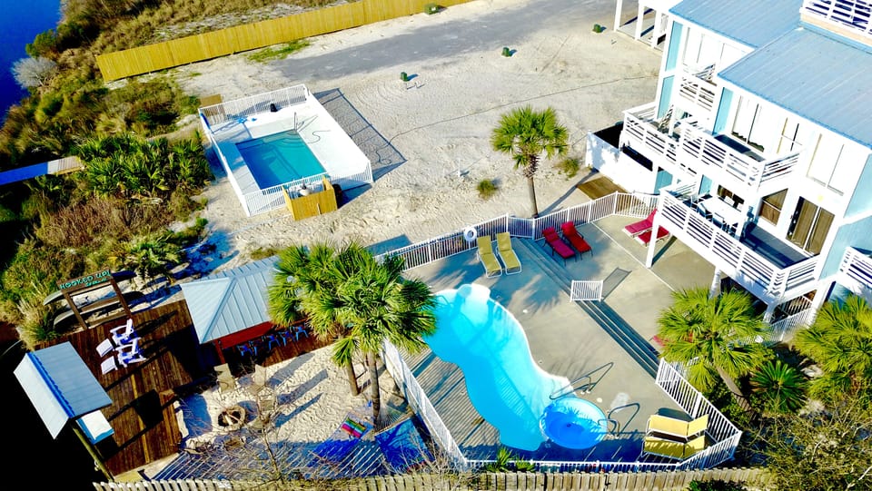 Aerial View of the BackYard