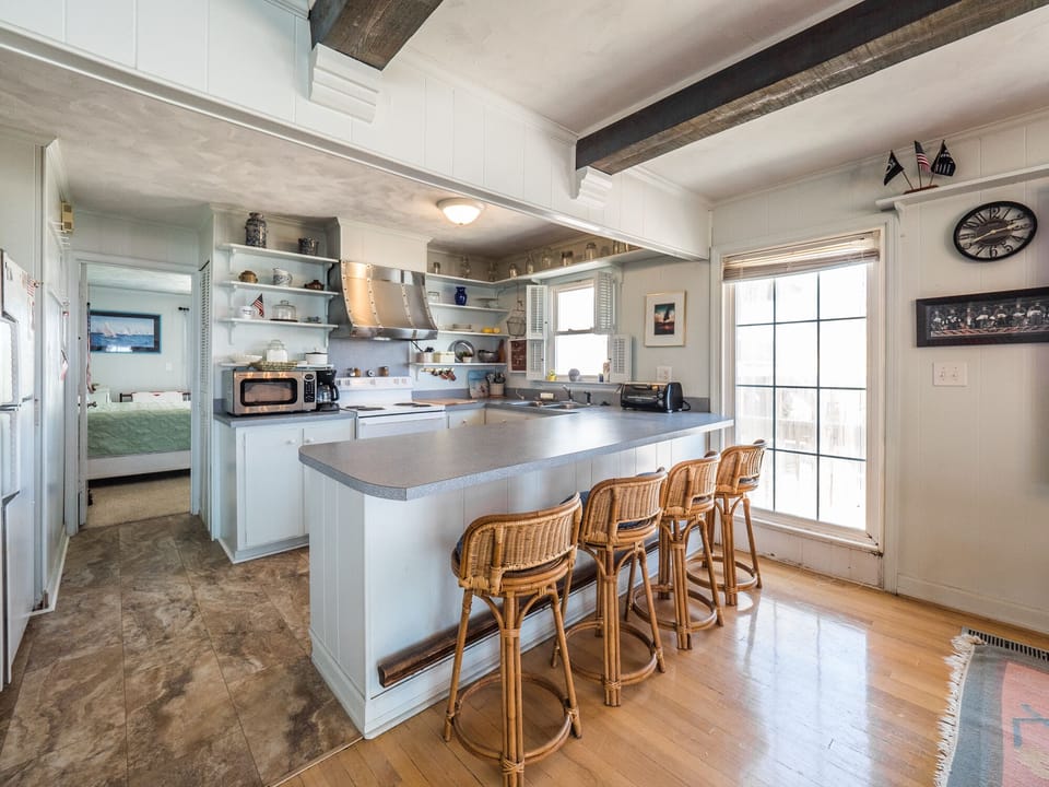 Kitchen - Open Concept With Breakfast Bar