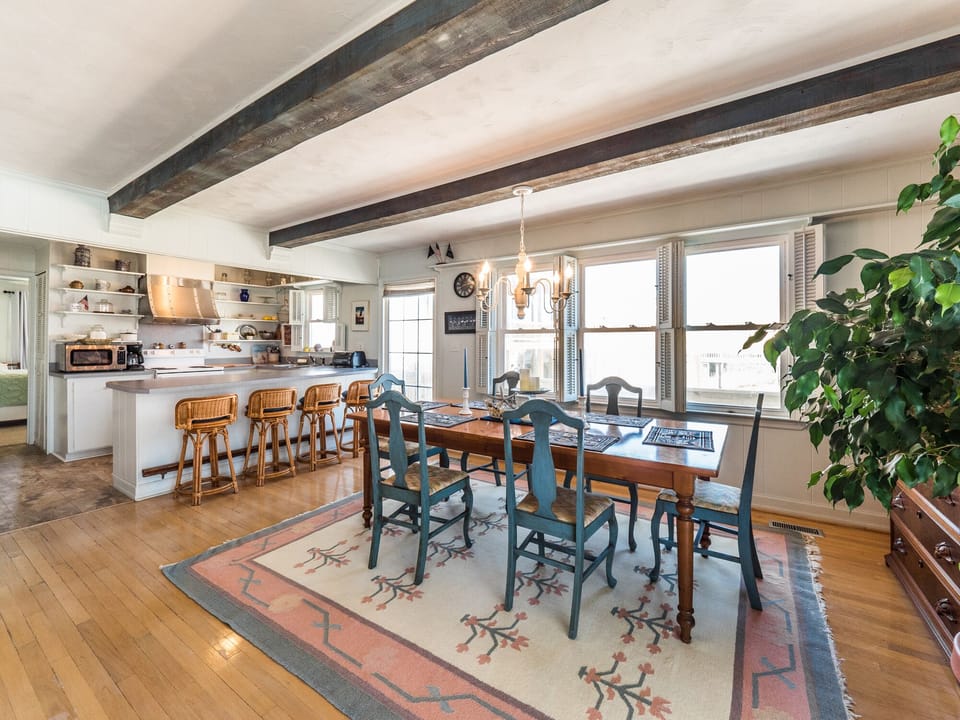 Kitchen & Dining Area - Open Concept Area