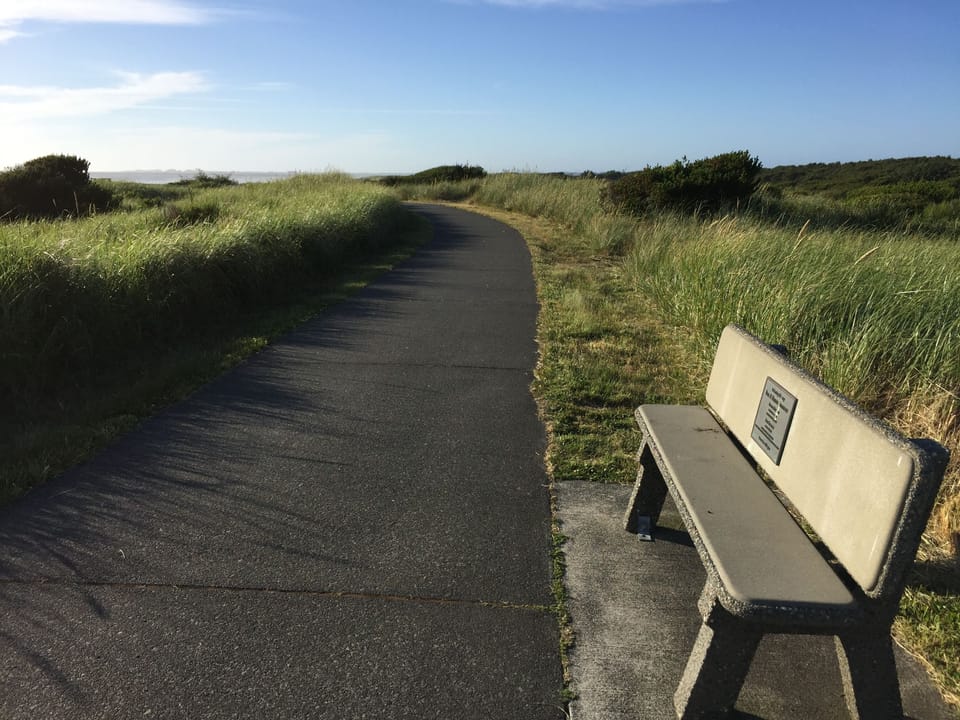 Ocean front trail