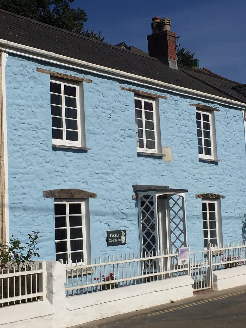Frontage of Pickle Cottage.