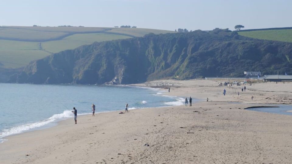 Pentewan Beach.