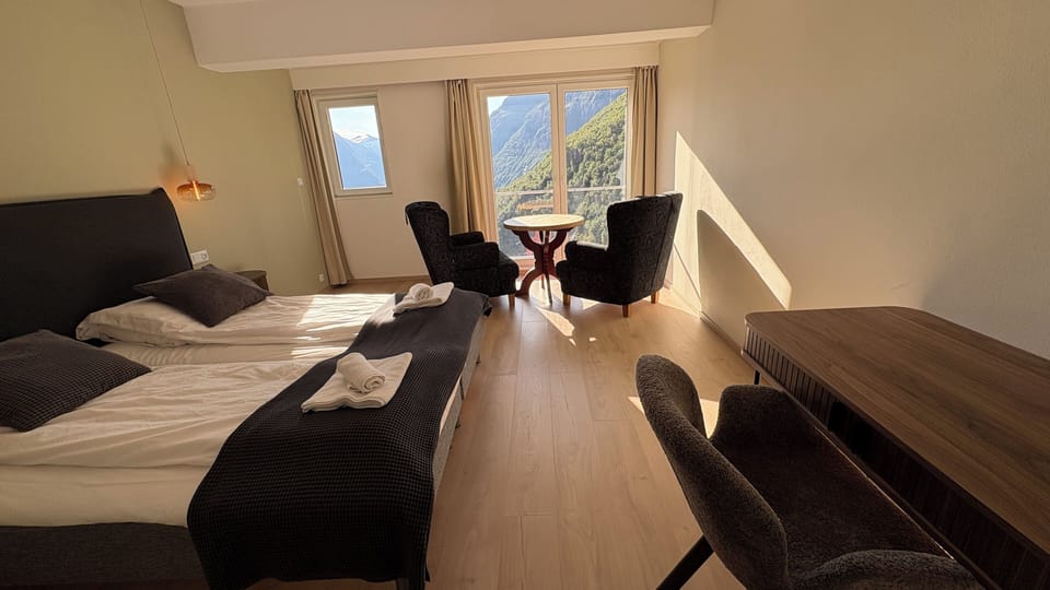 Superior Double or Twin Room, Valley View | Blackout drapes, free WiFi, bed sheets