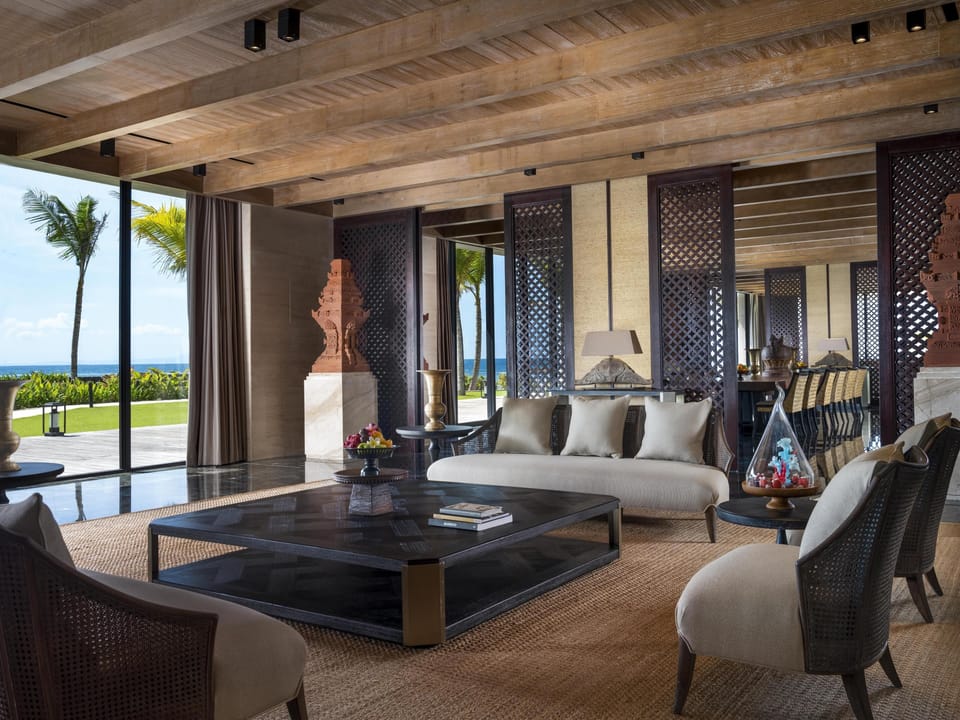 Presidential Villa, Ocean View (Nusantara) | In-room safe, desk, blackout drapes, iron/ironing board
