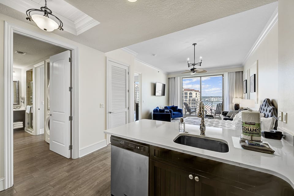 The best looking suite at the Sandpearl Resort. Redesigned for families.