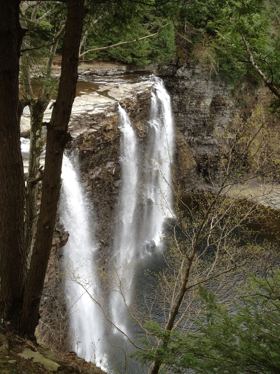Nearby Salmon River Falls 5 mins drive away