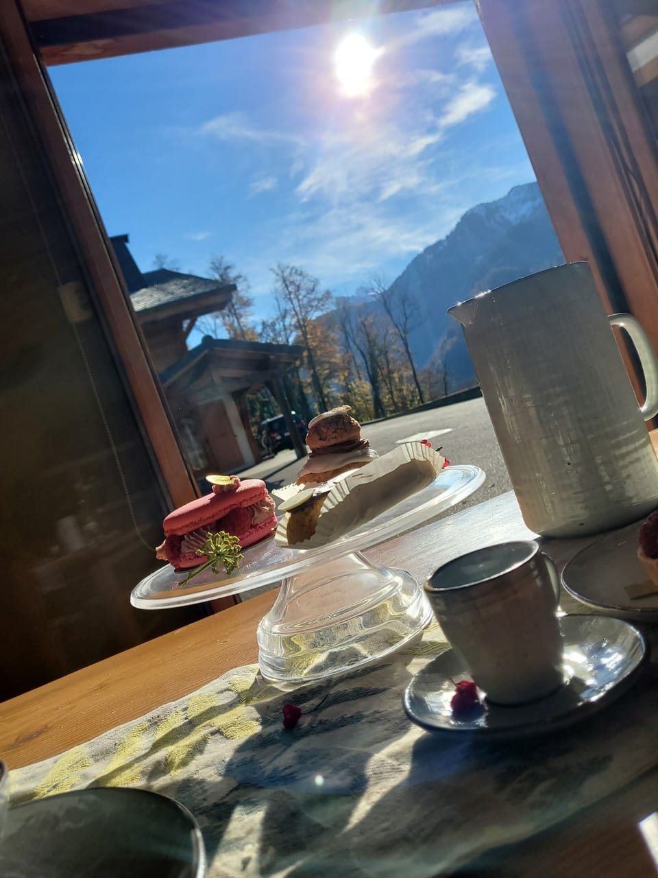 Cakes and views