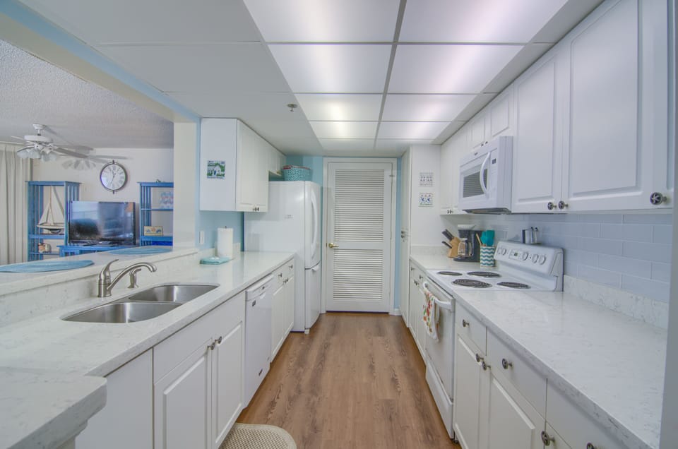 Kitchen well-equipped with everything you need
