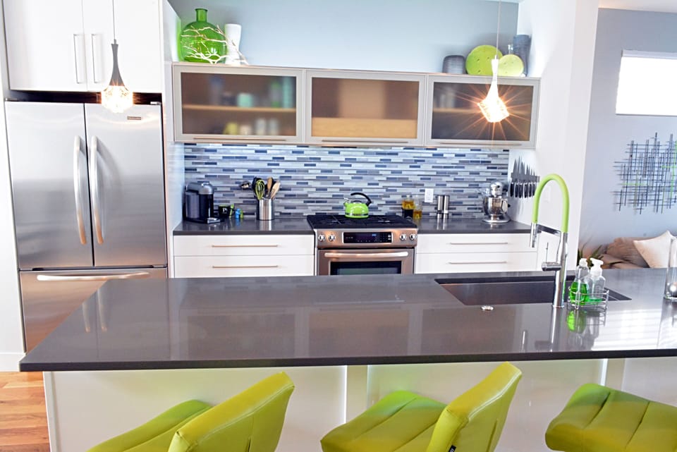 Kitchen with Bar Seating