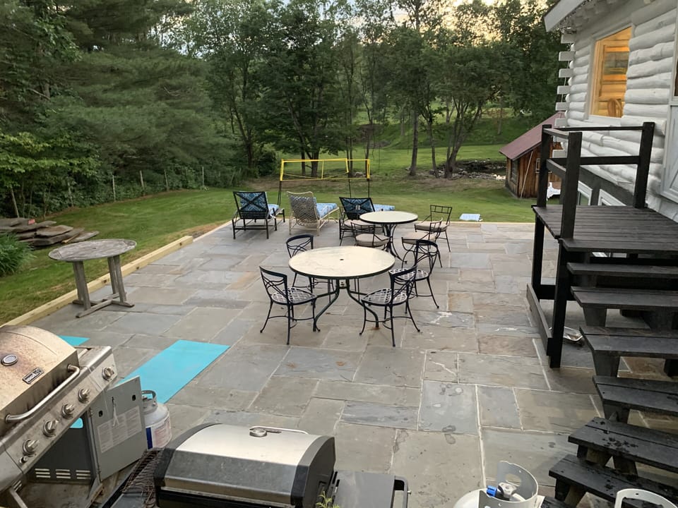 Peaceful patio