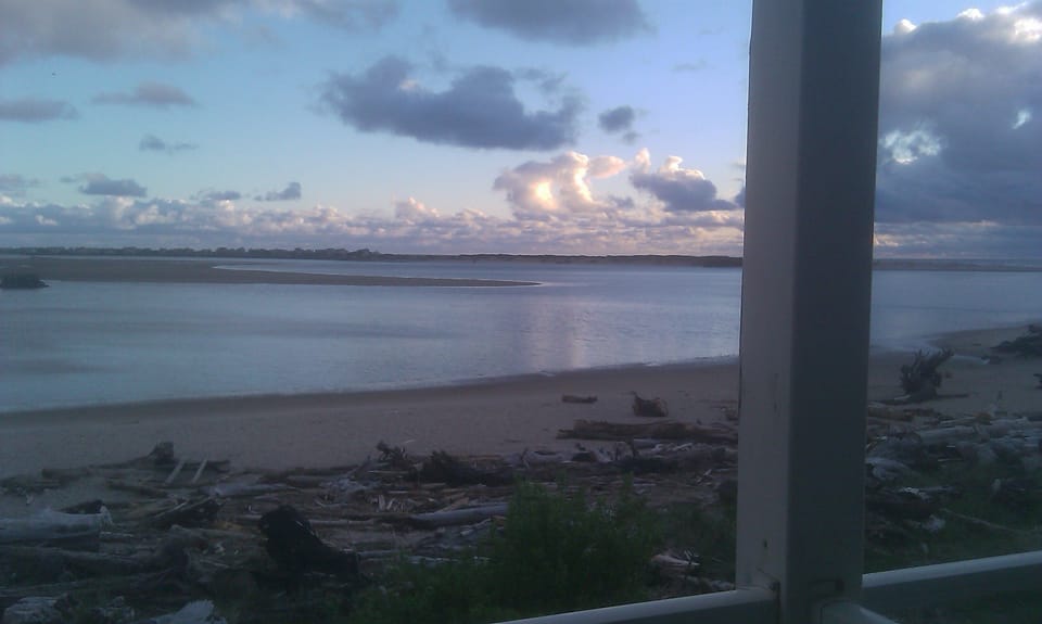 view from our  deck