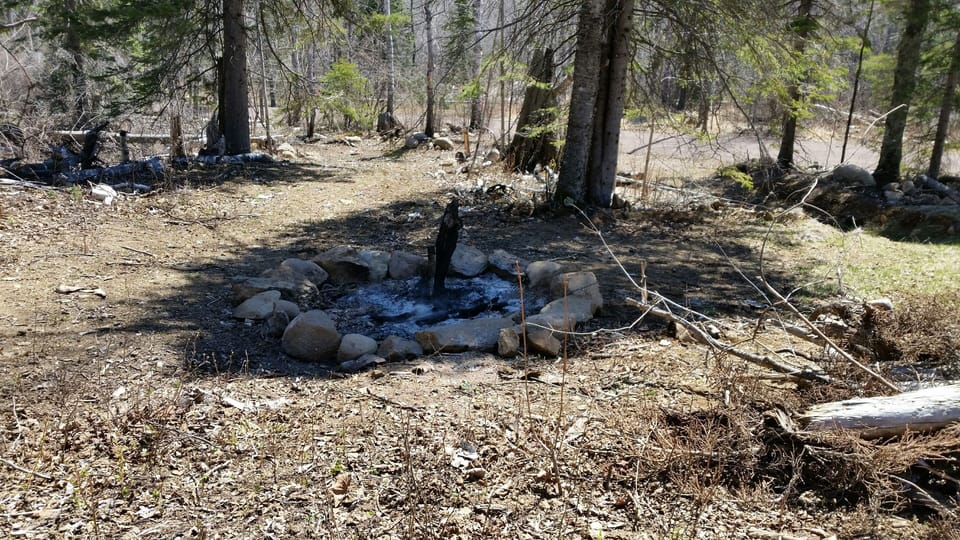 fire ring on property