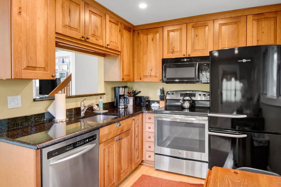 Kitchen with full-size appliances