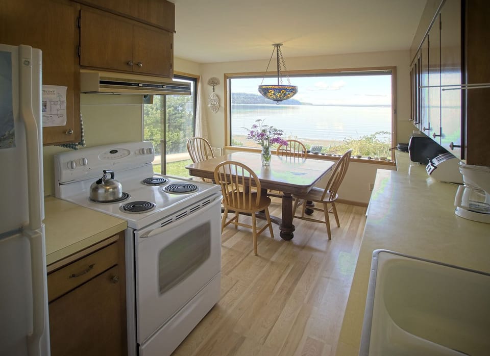 Kitchen view of water