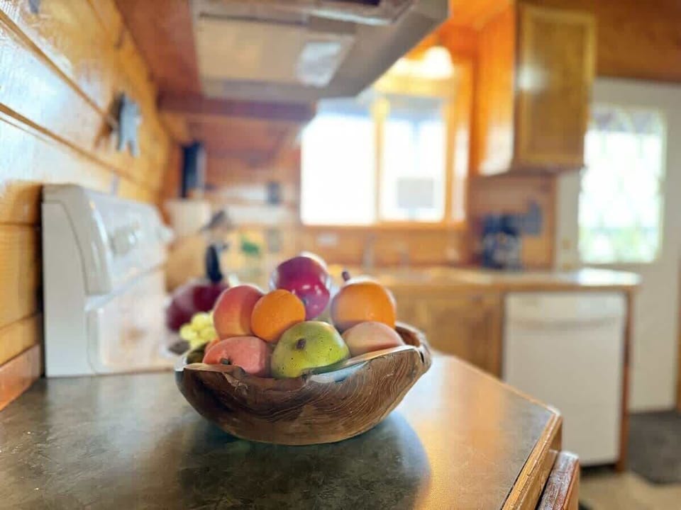 Yummy fruit in the kitchen.