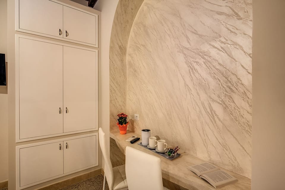 Double or Twin Room, Non Smoking | Living area | 42-inch Smart TV with satellite channels, TV, first-run movies