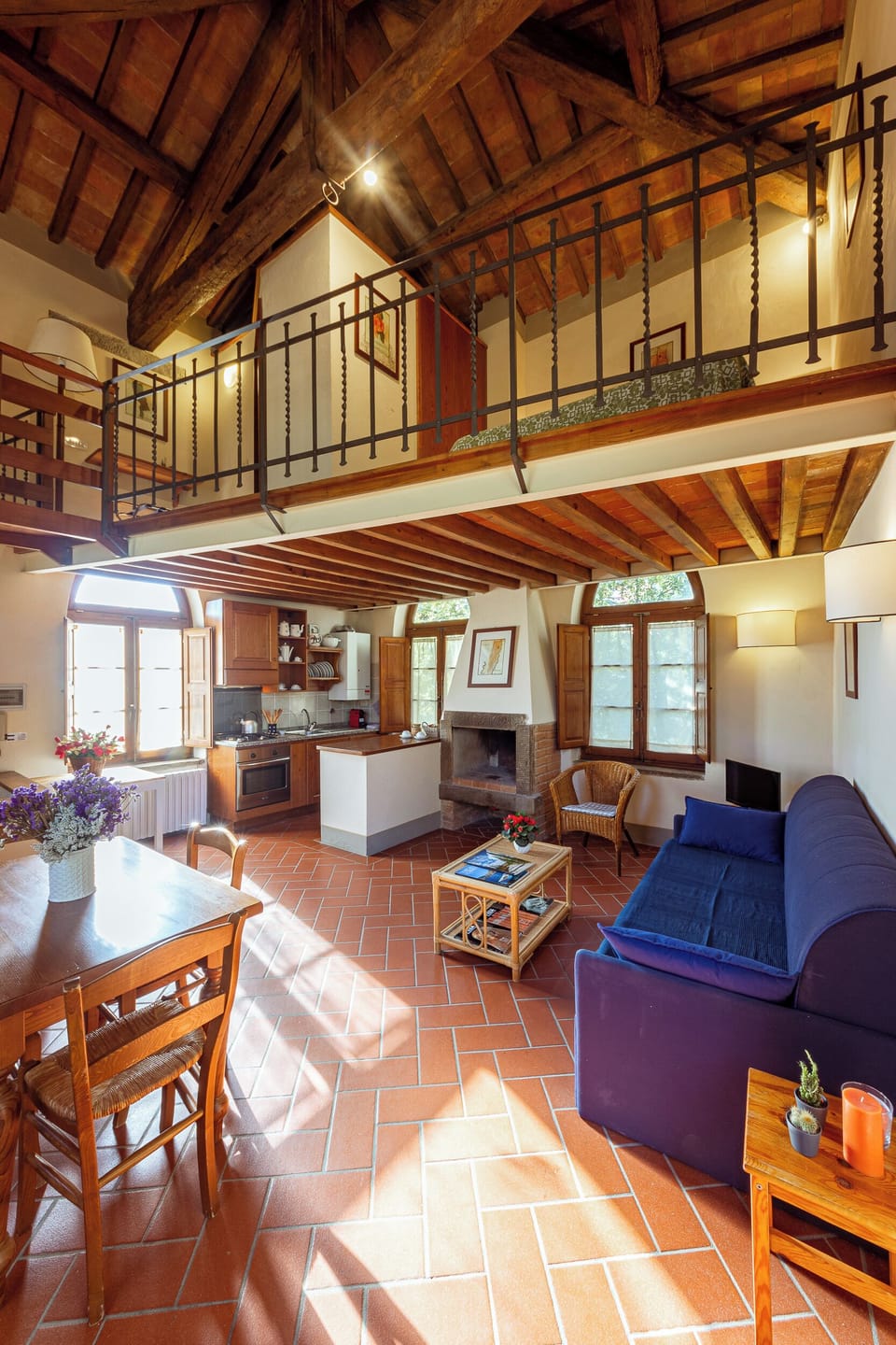 Loft, Garden View (Torrino) | Living area | Flat-screen TV
