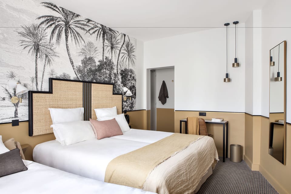 Premium bedding, pillowtop beds, in-room safe, desk