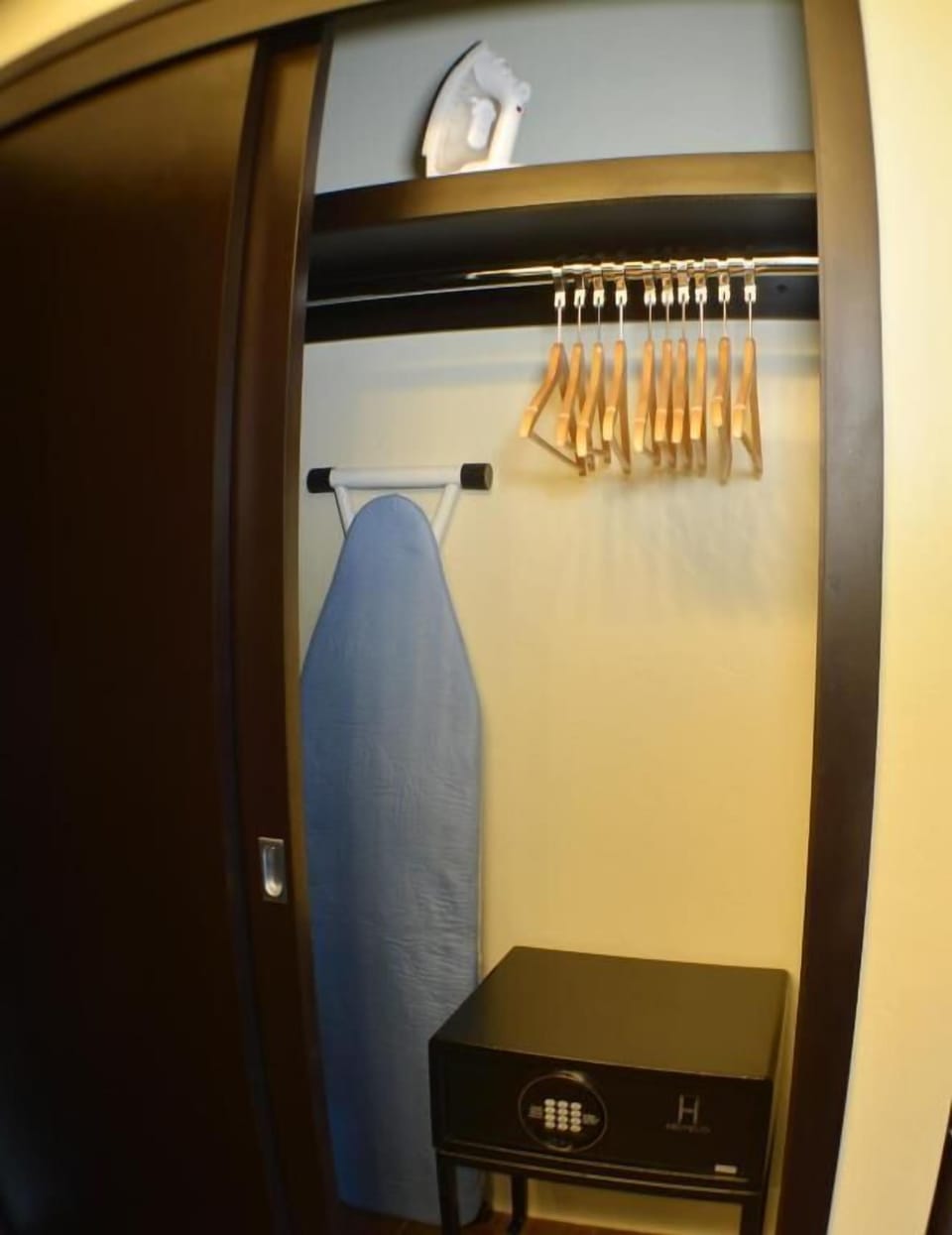 In-room safe, blackout drapes, iron/ironing board, WiFi (free)
