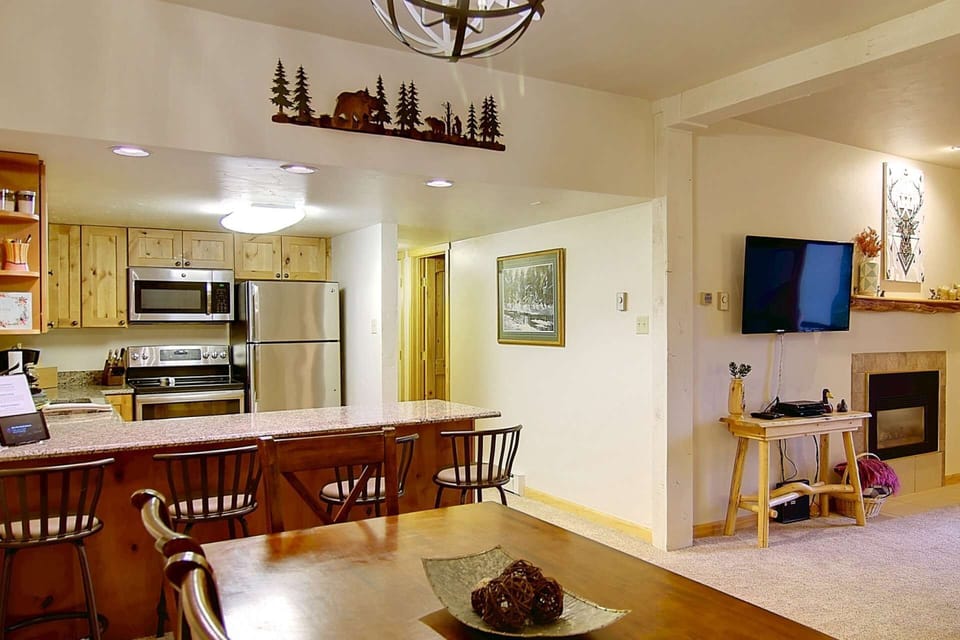 Be able to entertain guests while you're cooking in the kitchen.