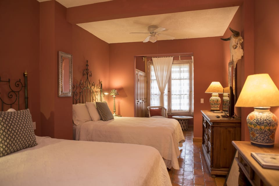 Junior Double Room Single Use, 2 Double Beds | 1 bedroom, in-room safe, desk, free WiFi