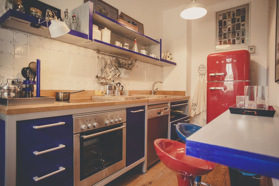 Deluxe Apartment, 2 Bedrooms | Private kitchen