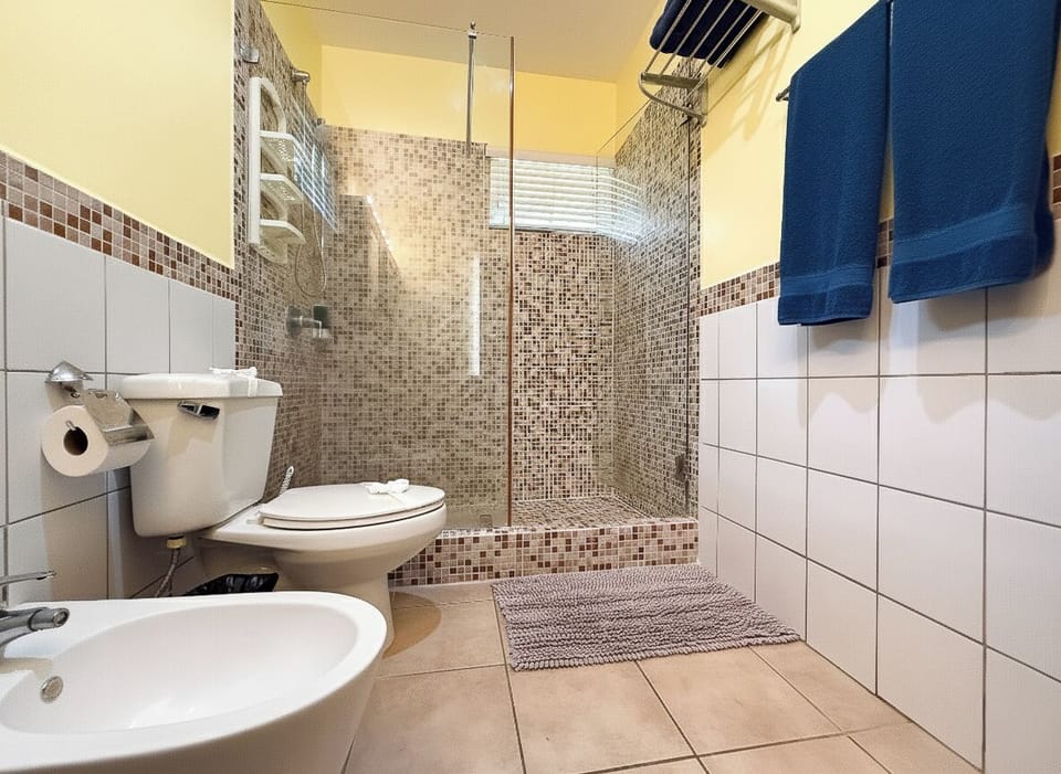 Master bathroom  on the second floor.