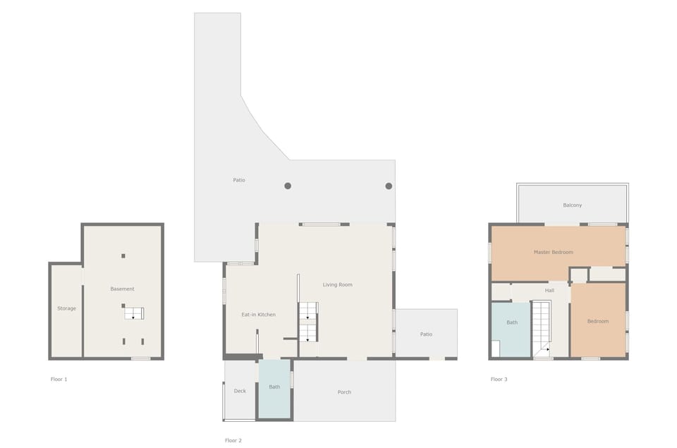 Dunes Beach House floor plan