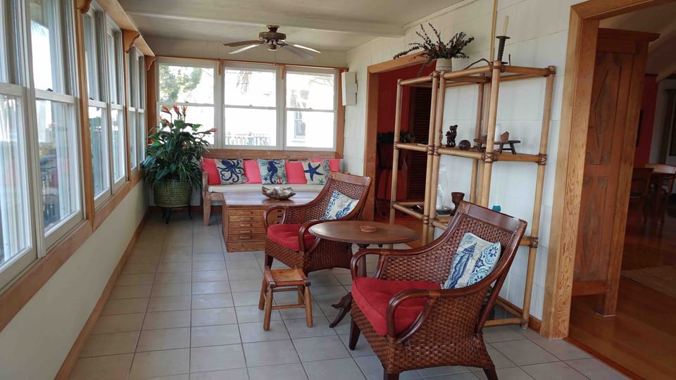 Sit back and enjoy your days and sunsets.