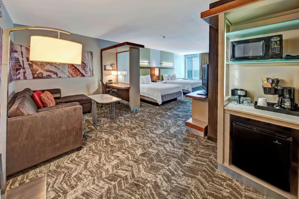 In-room safe, desk, laptop workspace, iron/ironing board