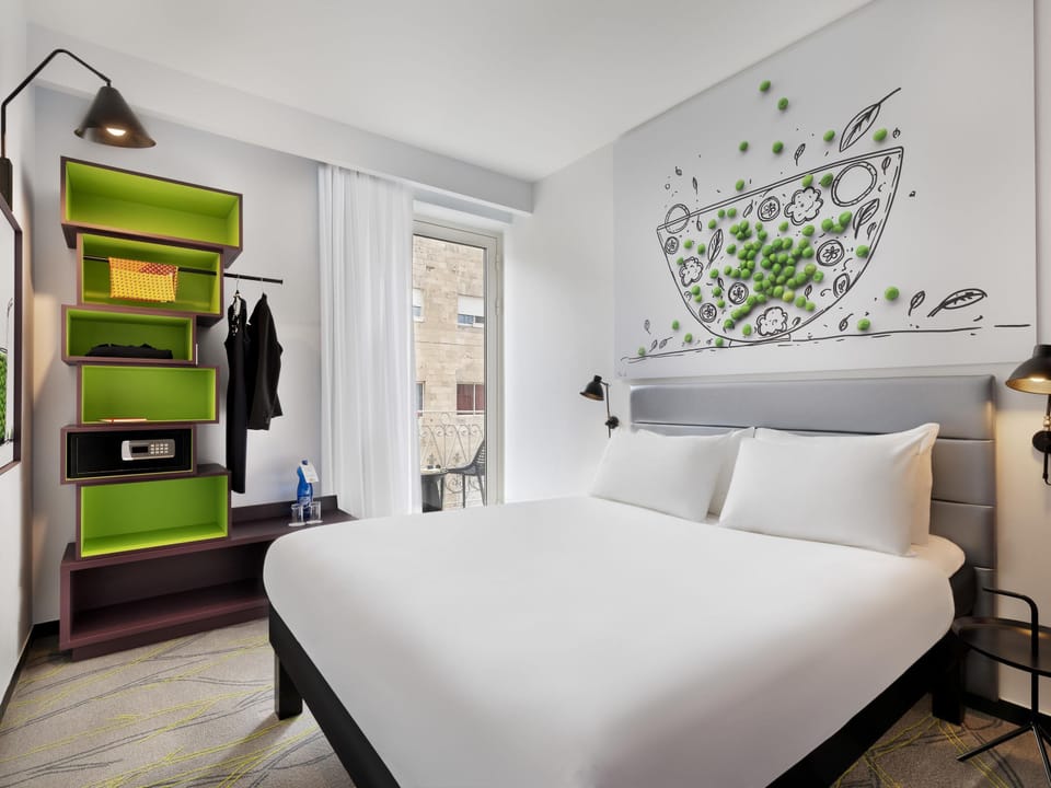 Standard Room, 1 Double Bed, Balcony | In-room safe, desk, soundproofing, free cribs/infant beds