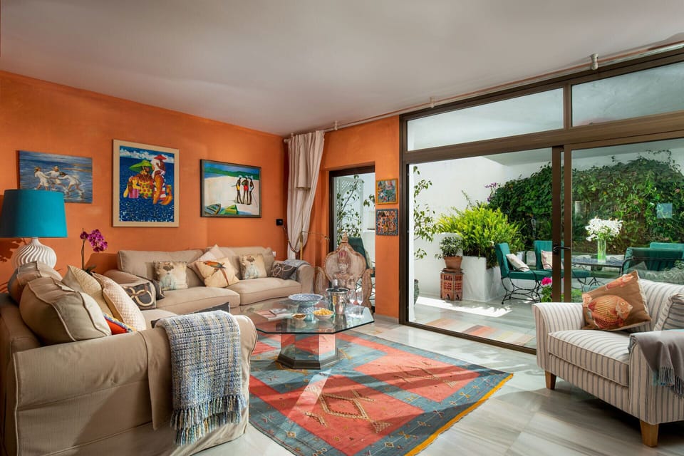 Large Seating Area with Lovely Large Comfy Sofas
