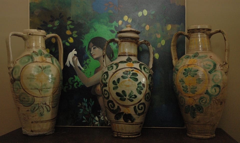 A corner of the house