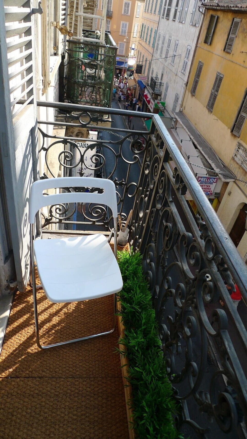 sunny westside balcony