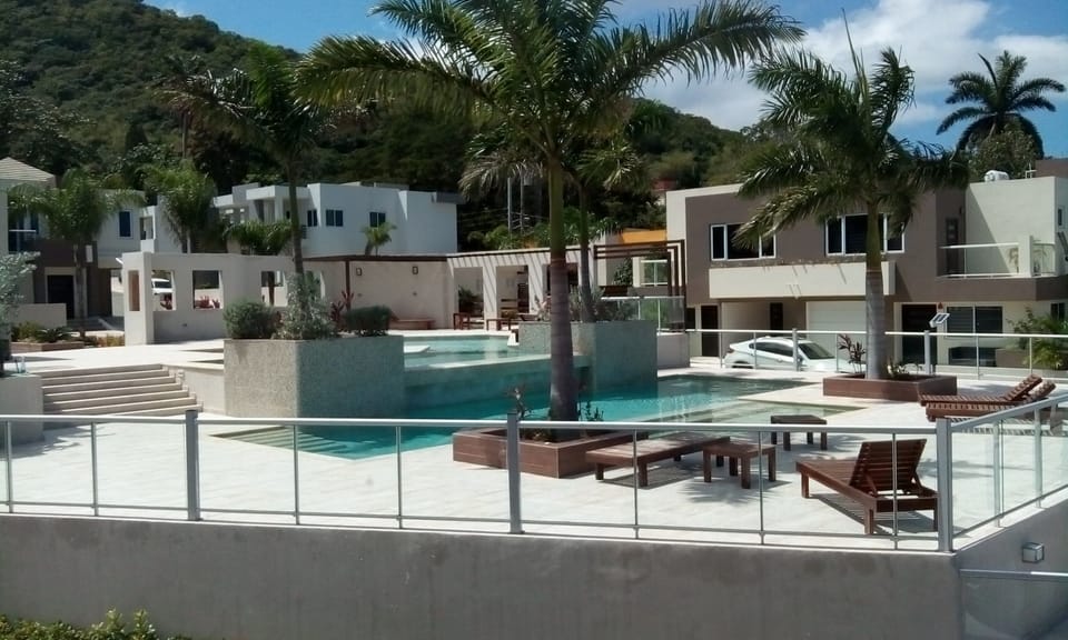 View from Bedroom #2, Pool Area