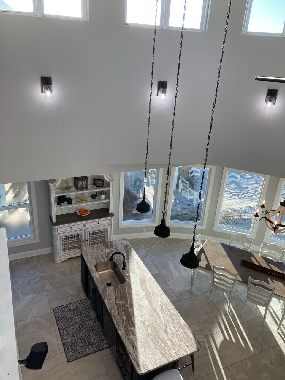 view from the landing