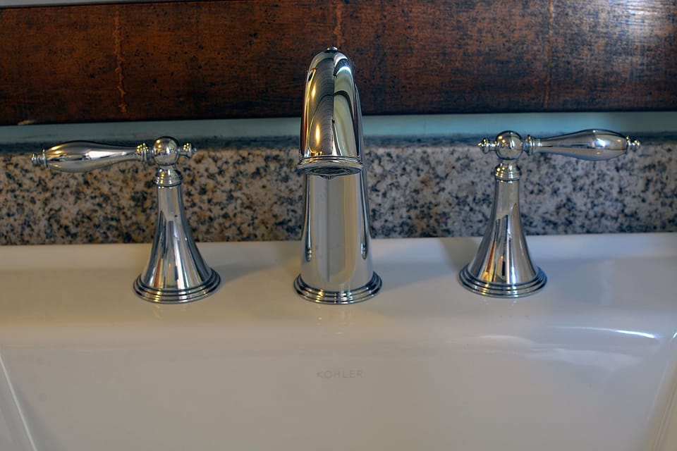 Kohler faucets, throughout. 
