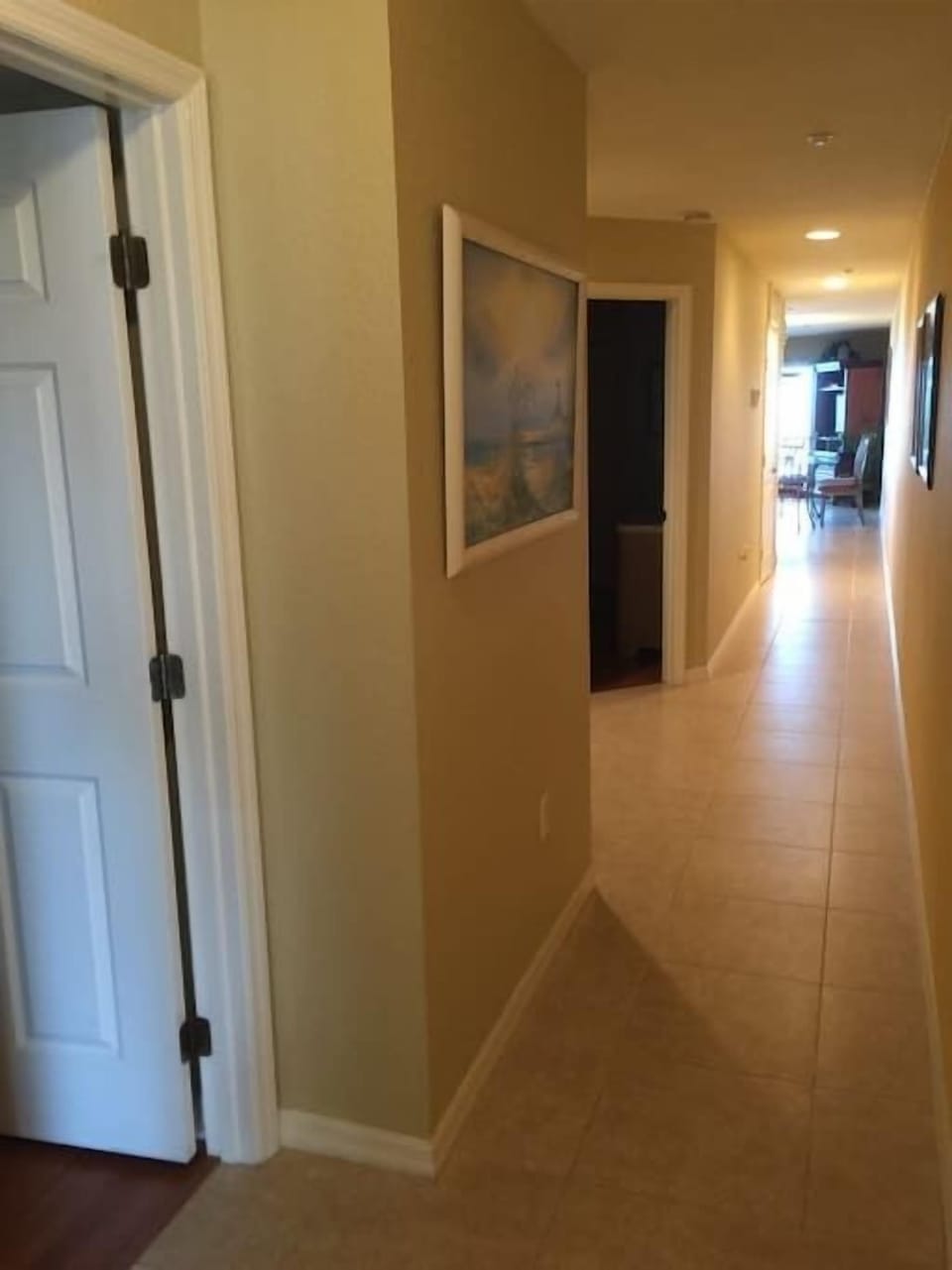 Main hall looking towards the front door.
