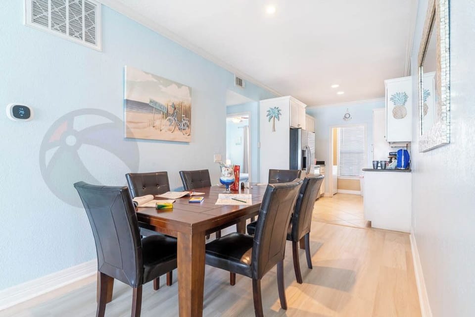 Indoor dining table perfect for family dinners
