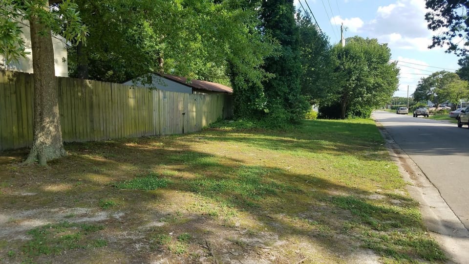 Parking is on the side of house not the main driveway. 