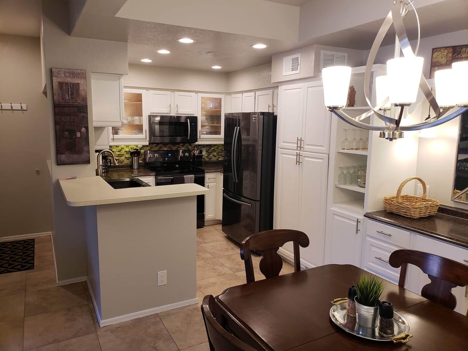 Kitchen with new appliances